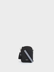 Osprey London The Stella Leather Black Phone Bag - Image 1 of 6