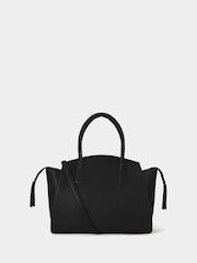 Osprey London The Hickstead Leather Black Work Bag - Image 1 of 6