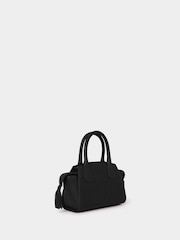 Osprey London The Hickstead Mini Leather Black Grab Bag - Image 3 of 6