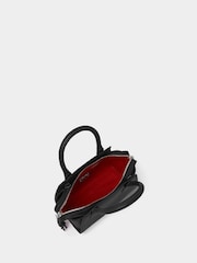 Osprey London The Hickstead Mini Leather Black Grab Bag - Image 4 of 6