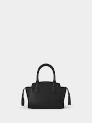 Osprey London The Hickstead Mini Leather Black Grab Bag - Image 5 of 6