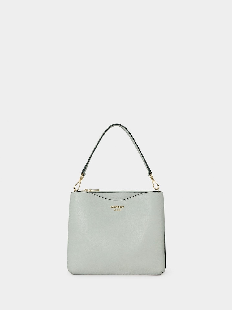 Osprey London Green The Winchester Leather Grab Bag - Image 2 of 6