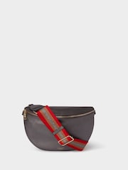 Osprey London Grey The Hendrix Leather Sling Bag - Image 1 of 5
