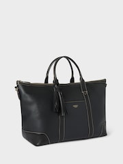 Osprey London The Savanna Leather Weekender Black Bag - Image 2 of 6