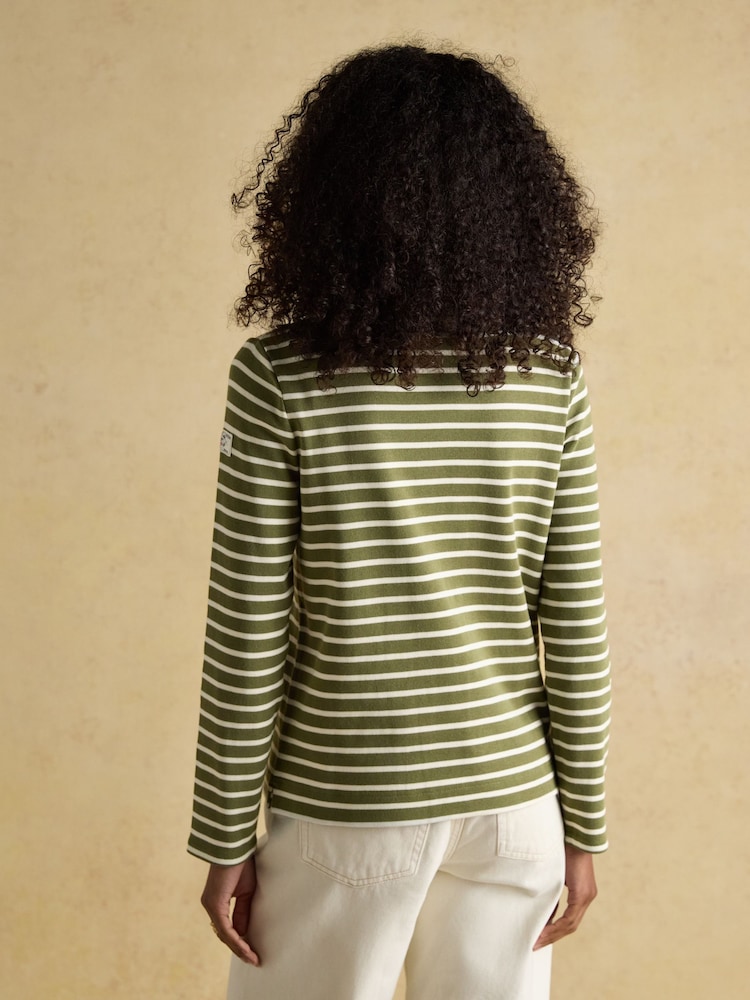 Verde - Blusa bretã Joules Harbour Boat Neck - Imagem 2 de 7