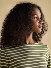 Verde - Blusa bretã Joules Harbour Boat Neck - Imagem 3 de 7