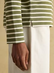Verde - Blusa bretã Joules Harbour Boat Neck - Imagem 4 de 7