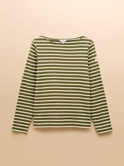 Verde - Blusa bretã Joules Harbour Boat Neck - Imagem 7 de 7