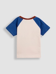 JoJo Maman Bébé Stone Bug Printed 100% Cotton T-Shirt - Image 5 of 6