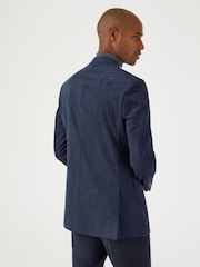 Skopes Blue Tailored Fit Hodgkinson Textured Jacket - Image 3 of 5