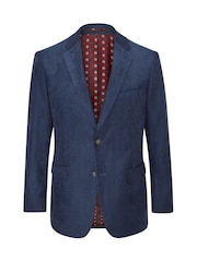 Skopes Blue Tailored Fit Hodgkinson Textured Jacket - Image 4 of 5