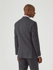 Skopes Grey Norris Check Tailored Fit Suit Jacket - Image 2 of 4