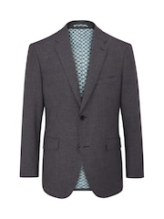 Skopes Grey Norris Check Tailored Fit Suit Jacket - Image 3 of 4
