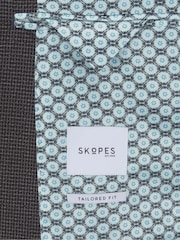 Skopes Grey Norris Check Tailored Fit Suit Jacket - Image 4 of 4