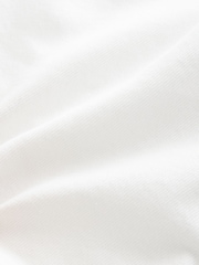 White 100% Cotton Micro Mini Denim Skirt - Image 8 of 8