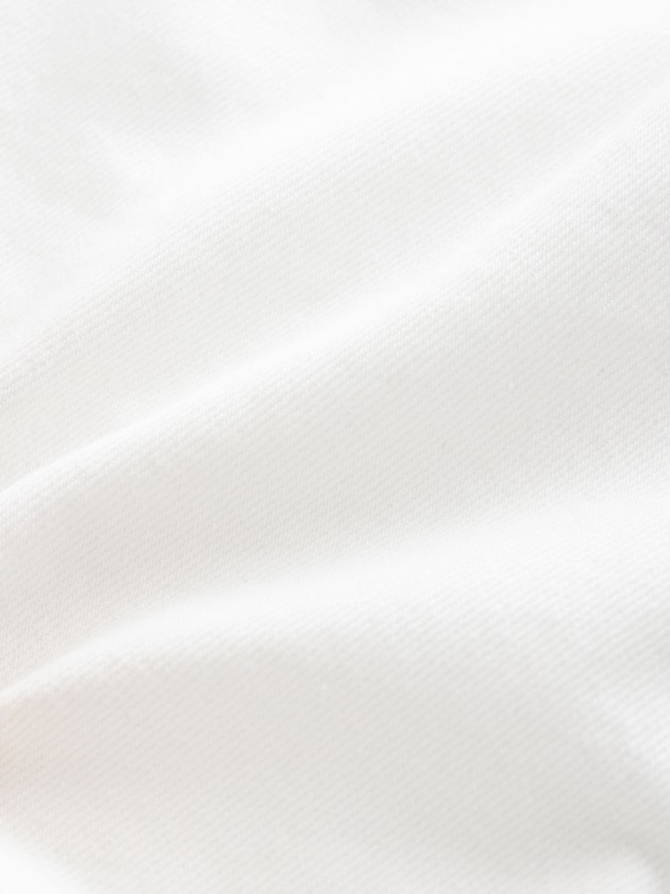 White 100% Cotton Micro Mini Denim Skirt - Image 8 of 8