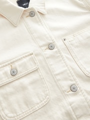 Ecru Denim Worker Jacket - Image 7 of 7
