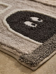 Grey Haunted House 100% Cotton Bath Mat - Image 3 of 4