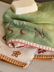Set of 2 Pumpkin Season 100% Cotton Hand Towels - Bild 6 von 10