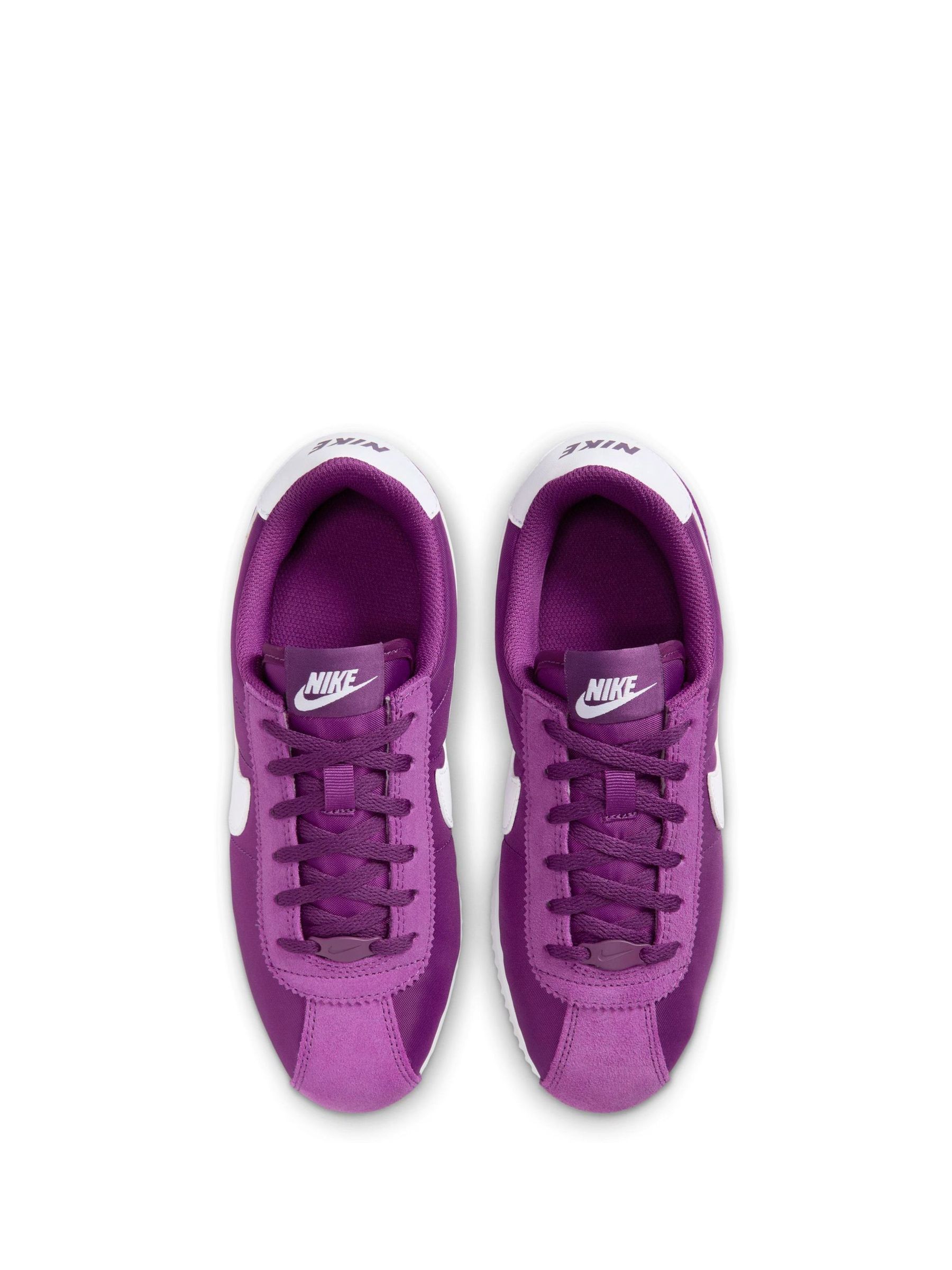 nike cortez purple