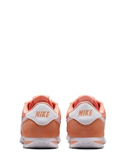 Nike Pink White Youth Cortez Trainers - Image 3 of 10