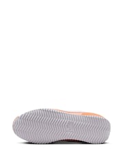 Nike Pink White Youth Cortez Trainers - Image 7 of 10