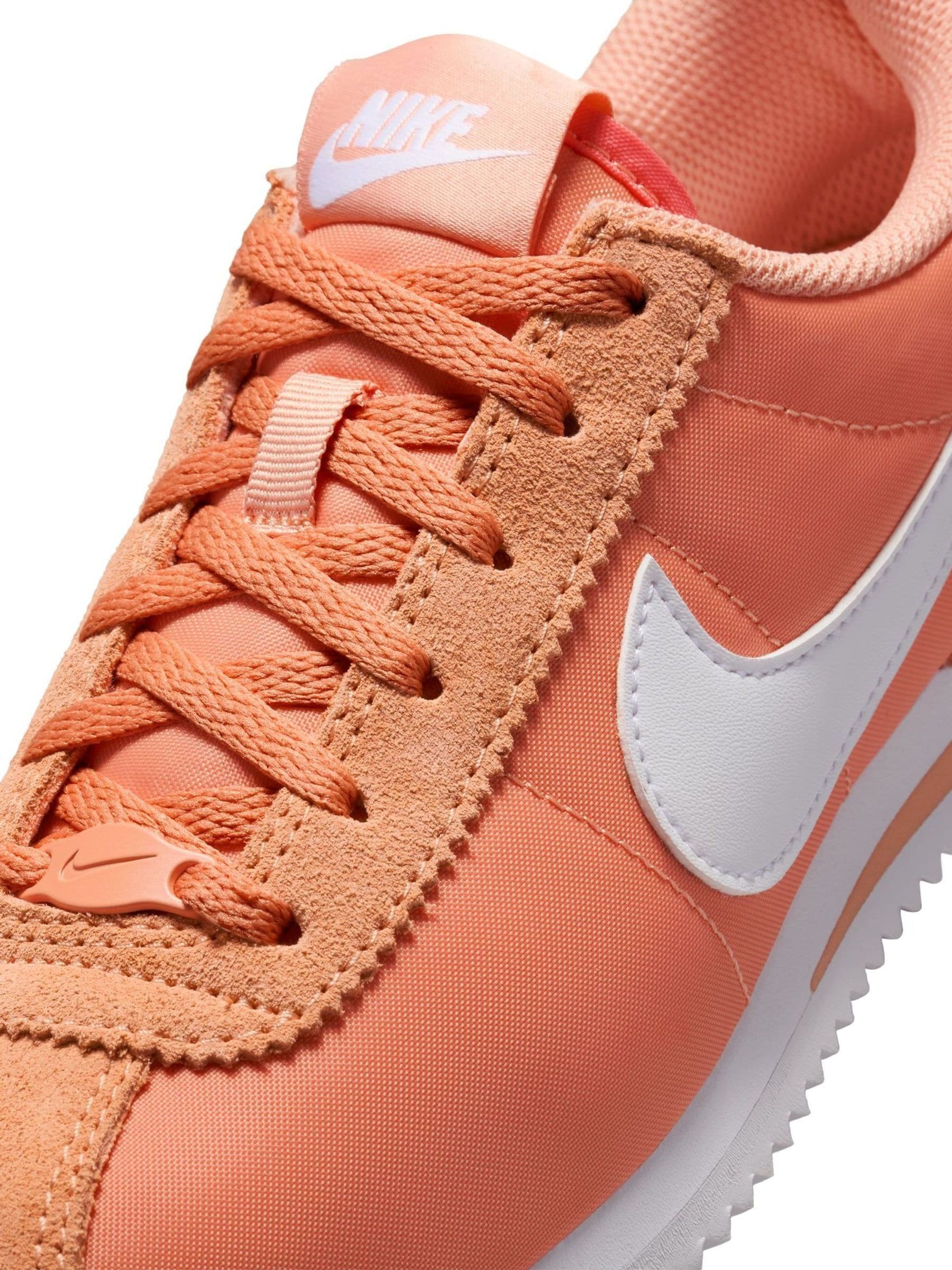 orange nike cortez