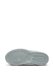 White/Glacier Blue - Nike Junior Dunk Low Shoes - Bild 6 von 8