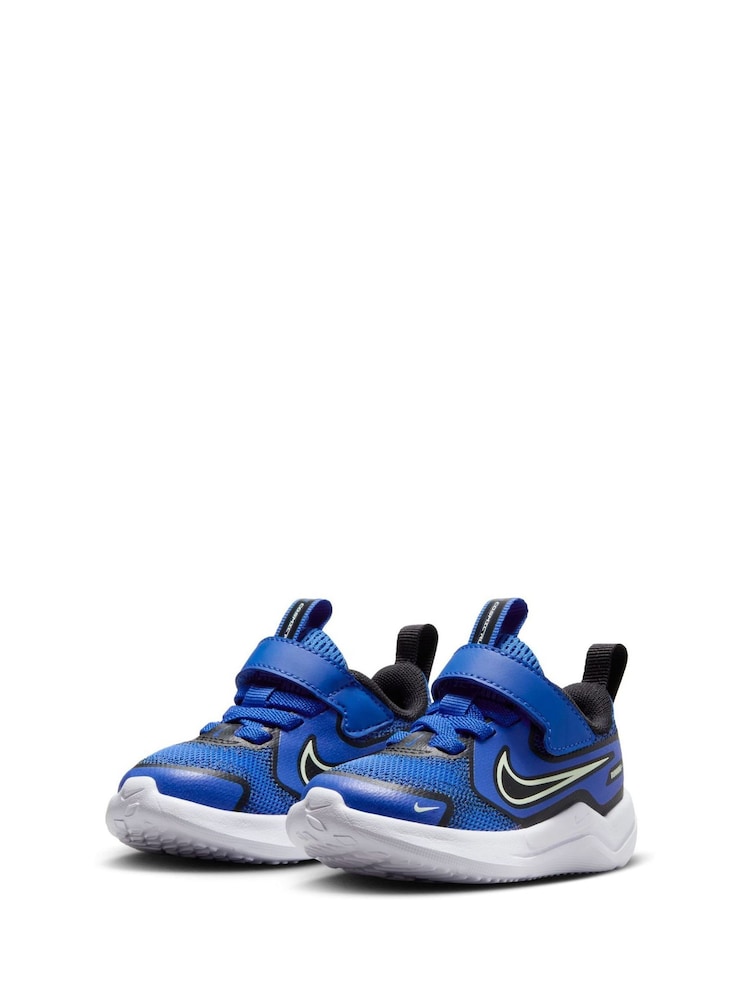 Nike Hyper Royal Blue Infant Cosmic Running Trainers - Image 3 of 11