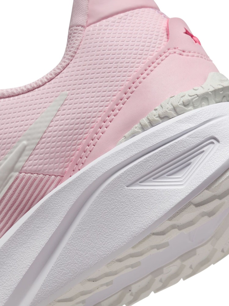 Nike Pink Foam/White Youth Star Runner 4 Trainers - Image 11 of 11