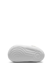 Nike White Natural Air Force 1 Crib Trainers - Image 8 of 8