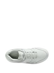 Nike Grey/White Youth Full Force Low-Top Trainers - Image 3 of 4