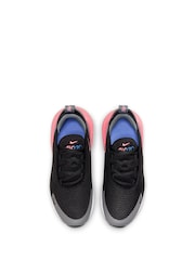 Nike Black/Pink Junior Air Max 270 Trainers - Image 4 of 8