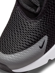 Nike Black/Pink Junior Air Max 270 Trainers - Image 7 of 8
