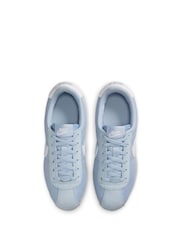 Nike Light Blue White Youth Cortez Trainers - Image 5 of 8