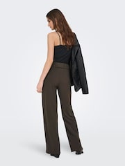 JDY Brown Wide Leg Trousers - Image 3 of 7
