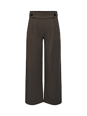 JDY Brown Wide Leg Trousers - Image 6 of 7