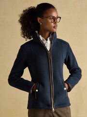 Heritage Navy Zip Through Fleece - Image 1 of 6