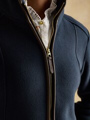Heritage Navy Zip Through Fleece - Image 3 of 6