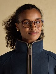 Heritage Navy Zip Through Fleece - Image 4 of 6