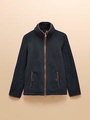 Heritage Navy Zip Through Fleece - Image 7 of 7