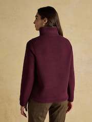 Heritage Wine Red Quarter Zip Fleece - Image 2 of 10
