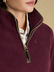 Heritage Wine Red Quarter Zip Fleece - Image 7 of 10