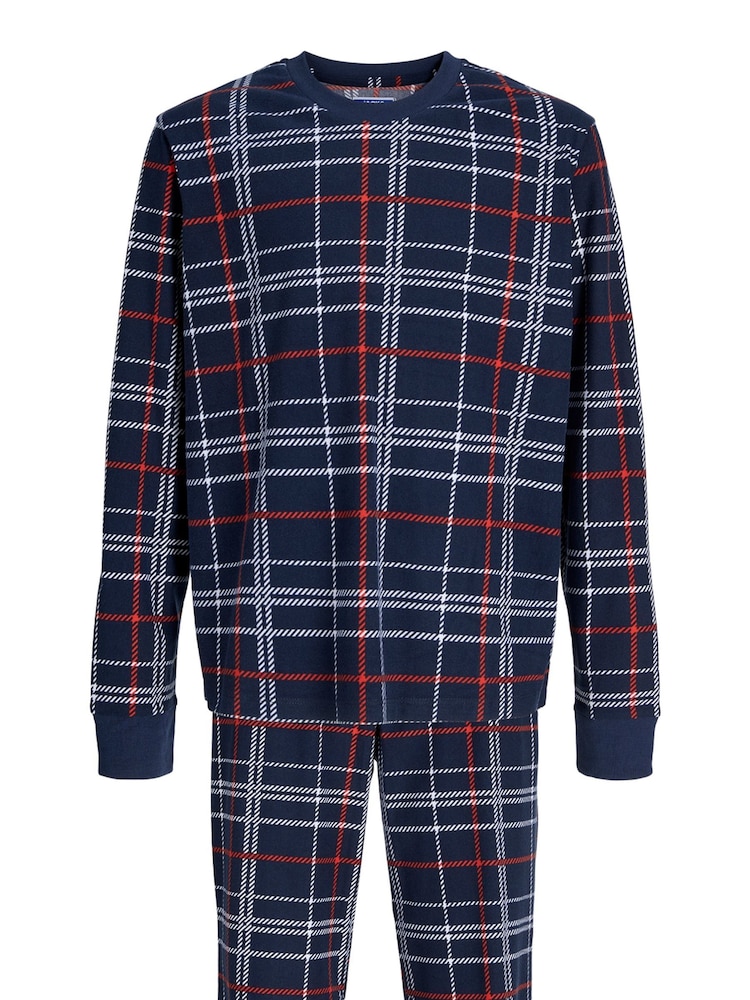 JACK & JONES JUNIOR Checked Pyjama Set - Image 2 of 2 JACK & JONES JUNIOR Checked Pyjama Set - Image 2 of 2