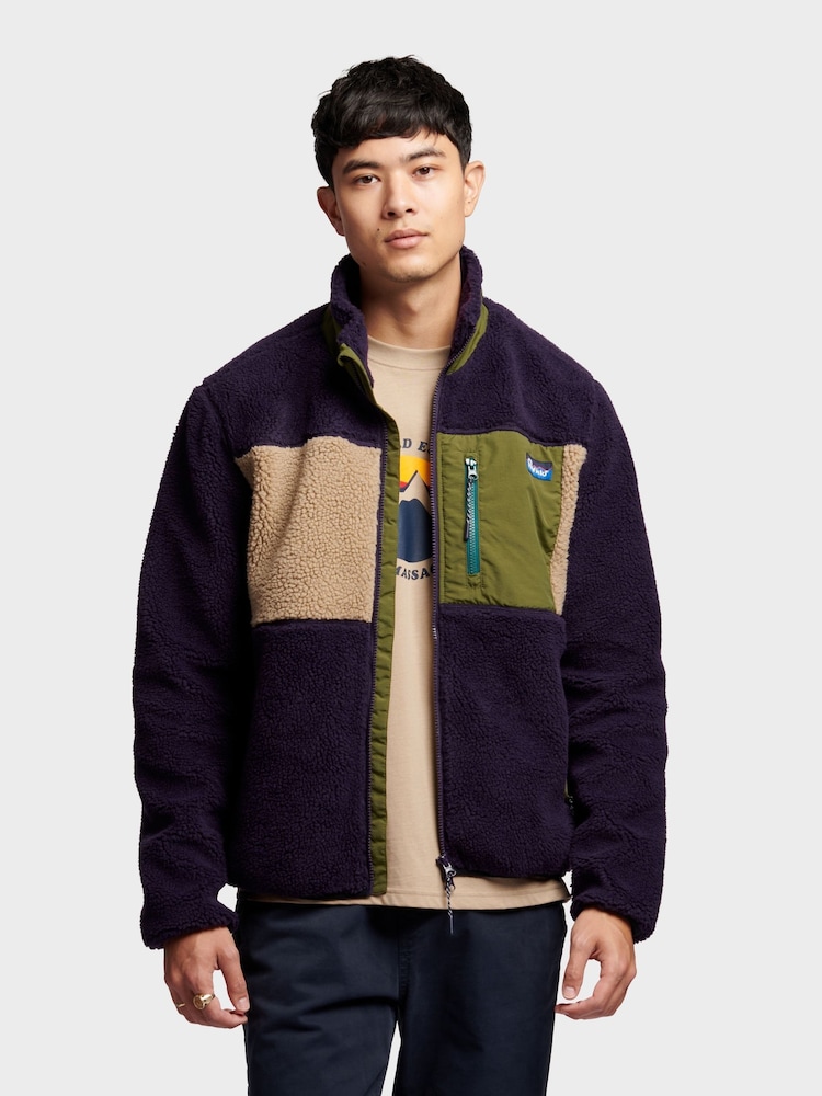 Penfield Purple Mens Mattawa Fleece Jacket - Image 1 of 10