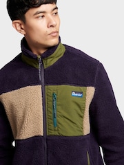 Penfield Purple Mens Mattawa Fleece Jacket - Image 3 of 10