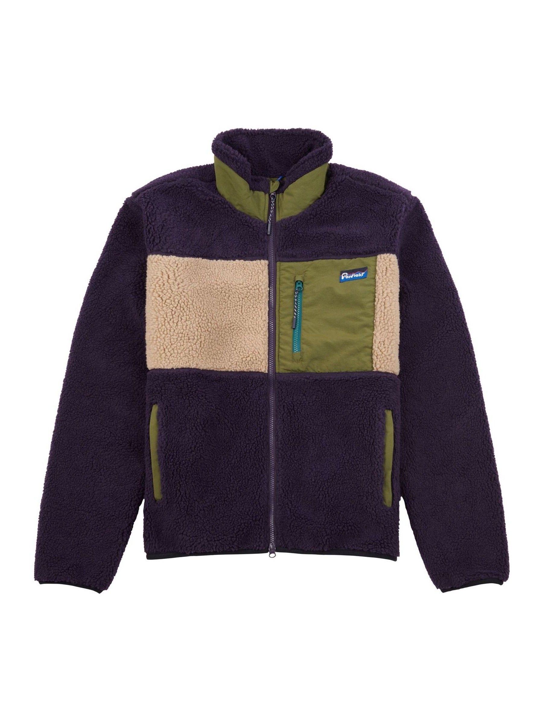 Buy Penfield Purple Mens Mattawa Fleece Jacket from Next USA