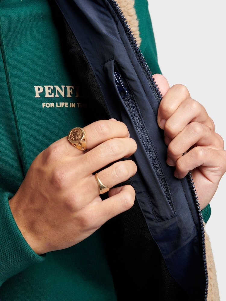 Коричневий - Чоловіча жилетка Penfield Mattawa Body Warmer - Image 6 of 6