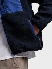 Penfield Blue Mens Mattawa Fleece Jacket - Image 5 of 9