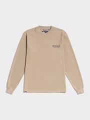 Penfield Brown Mens Bear Long Sleeve T-Shirt - Image 1 of 2